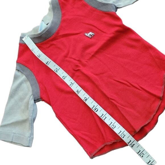 Vintage Coyote By Argo 70s Sweater Vest Shirt Two Tone Retro Toddler Top SZ 3T - Picture 7 of 7